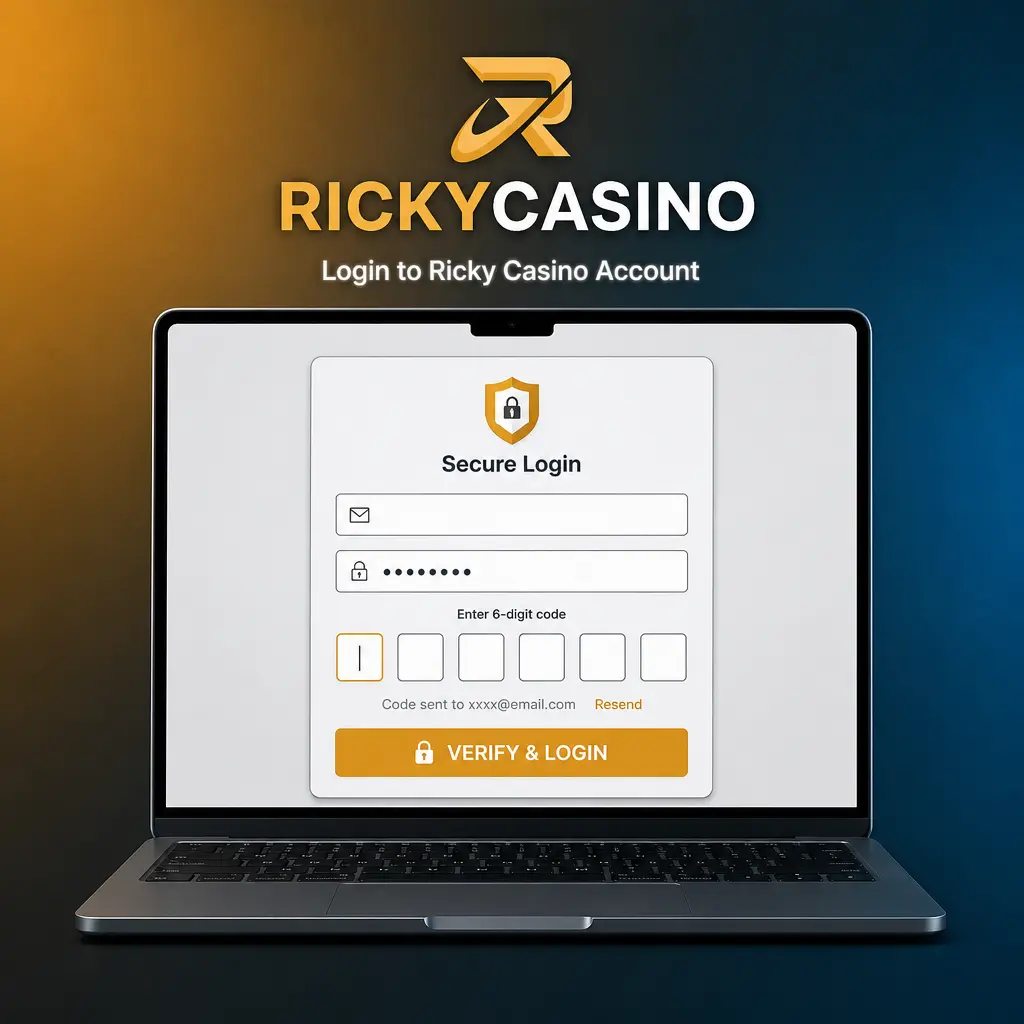 Login to Ricky Casino Account
